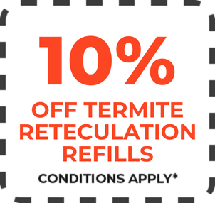10 off termite refills