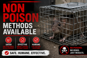 rodents non poision in cage