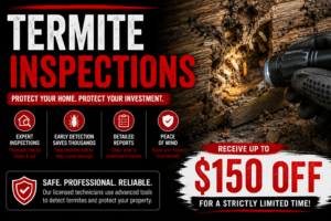 termite inspection upto $150 off in Sydney NSW